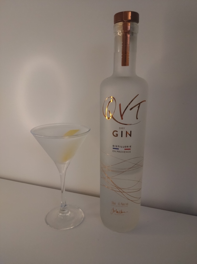 A Martini with QVT Gin